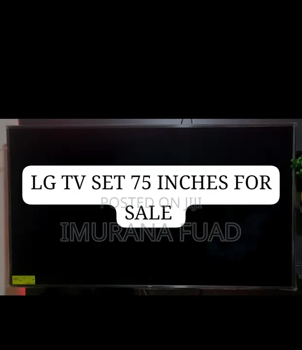 LG 75-Inch TV Set - 1