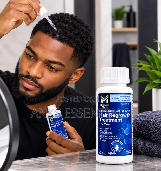 Member’s Mark Minoxidil 5% Hair Regrowth Treatment for Men - 1