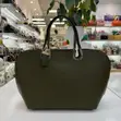 AAKS Ladies Handbag - Light Green, Genuine Leather - 3