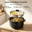Oraimo MultiPot 3L Electric Pot with Steamer - 2