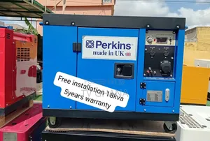 Heavy-Duty Perkins 18kVA Generator - Brand New