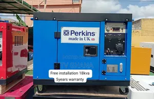 Heavy-Duty Perkins 18kVA Generator - Brand New