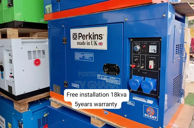 High-Performance Perkins 18kVA Genset - 1