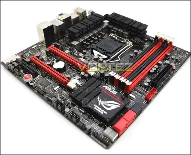 Asus Maximus V Gene Motherboard with Intel i7-2600K & Heatsink-Fan - 1