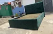 Deep Green Double Bed Frame - 1