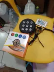 Plastic Mini Stage Light with Remote - 2