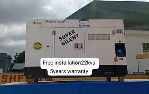 Perkins 22kVA Diesel Generator - Brand New