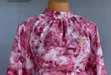 Pink Tie-Dye Top & Satin Flared Midi Skirt - Classy Outfit - 2