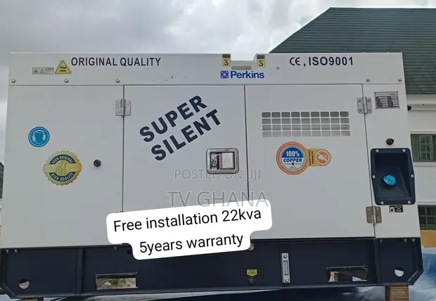Quality Perkins 22kVA Genset - Brand New - 1