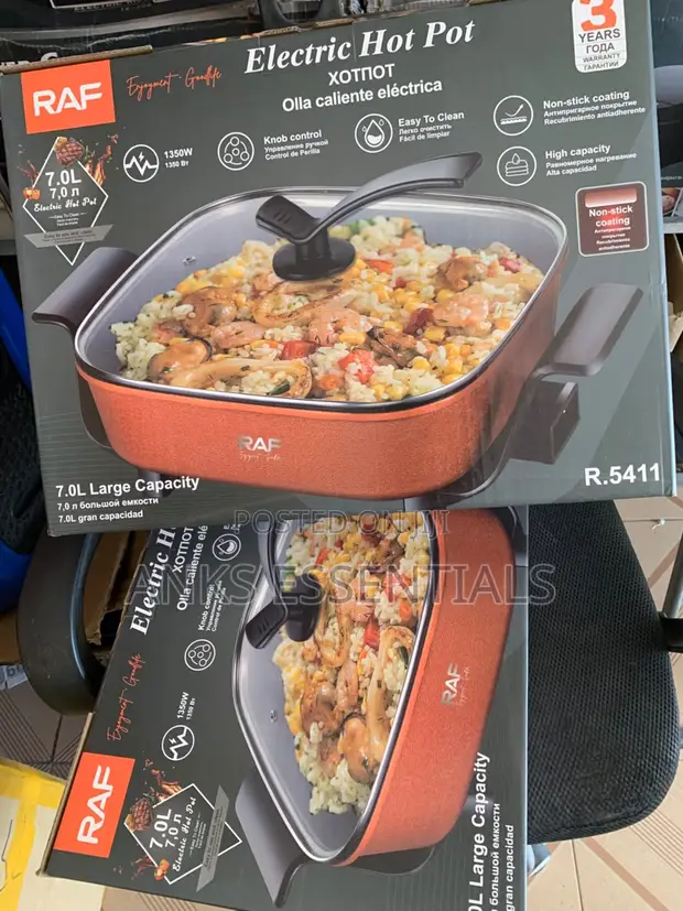 RAF R.5411 Large Capacity Electric Cooking Pot - 1