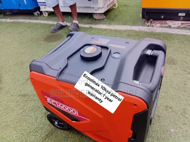 Ecoolmax 10kVA Generator - 1 Year Warranty - 1
