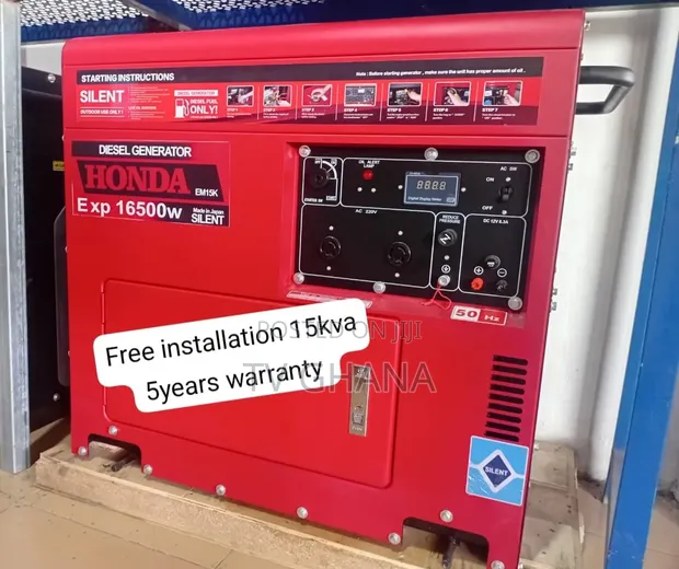 Honda 15kVA Generator - Brand New - 1