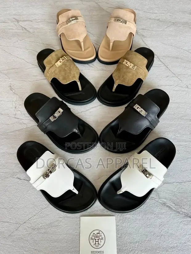 Hermes Slippers - Women's Size 37-39 - 1