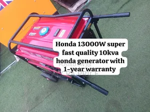 Honda 10kVA Power Generator with 1-Year Warranty