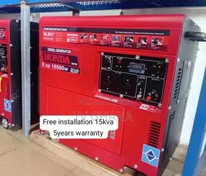Honda 15kVA Diesel Generator - Brand New