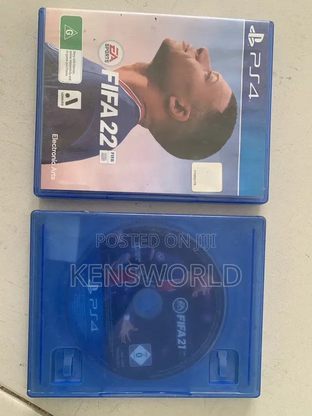 FIFA 22 & FIFA 21 CDs for Sale (PS4) - 1