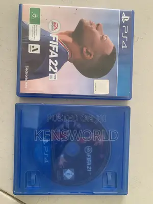 FIFA 22 & FIFA 21 CDs for Sale (PS4)