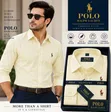 Polo Ralph Lauren Beige Men's Long Sleeve Shirt - 3