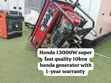 Honda 10kVA Petrol Generator - Brand New - 2