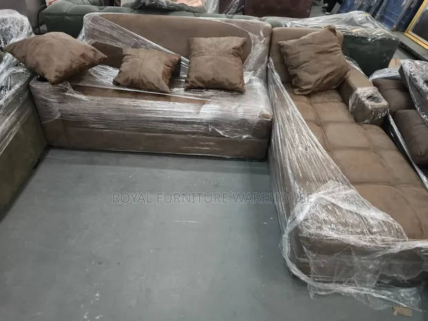 Brand New L Shaped Indoor Sofa - 1