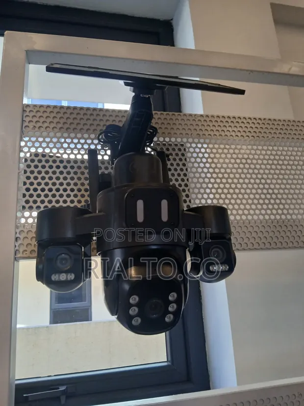 Yu-Solar Multi-Lens Solar CCTV with Installation - 1