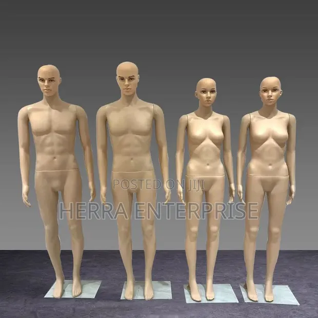 Full-Body Mannequins - Male & Female Display Models - 1