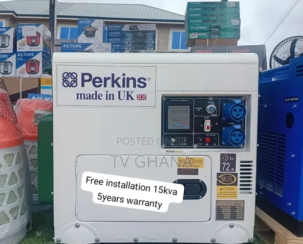 Perkins 15kVA Generator - Brand New - 1