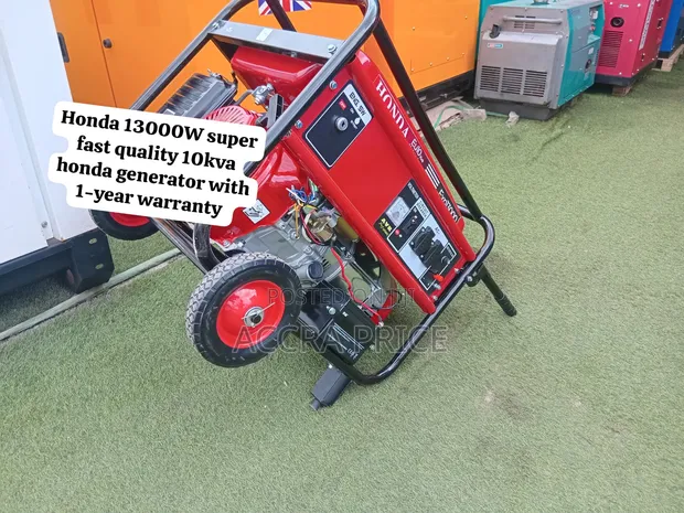 Honda 10kVA Heavy-Duty Generator - 1