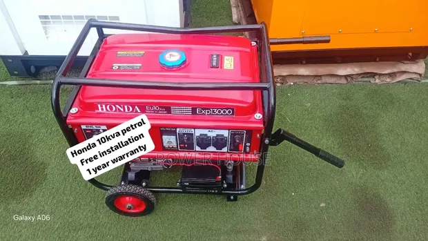 Honda 10KVA Petrol Generator for Commercial Use - 1