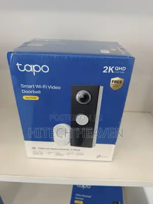 Tapo D225 2K+ Wired/Battery Smart Video Doorbell with Chime