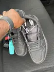 Custom Black Glitter Jordan 1s - 3