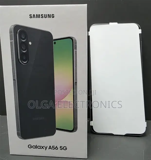 New Samsung Galaxy A56 256GB Black - 1