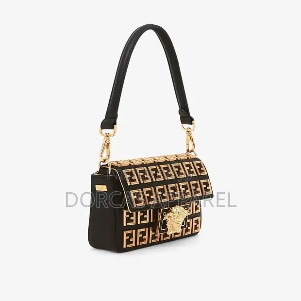 Versace Medium Handbag - Green Genuine Leather - 1
