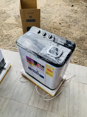 Pearl Semi Automatic Washing Machine - 7kg White