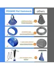 Pet Grooming Hammock - Nail Cutting, Bathing, Ear/Eye/Dental Care - 1