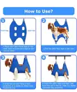 Pet Grooming Hammock - Nail Cutting, Bathing, Ear/Eye/Dental Care - 2
