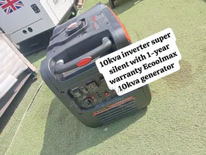 Ecoolmax 10kVA Super Silent Inverter Generator - 1-Year Warranty