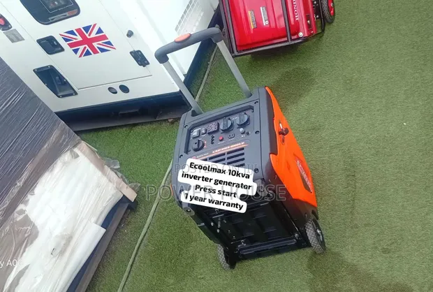 Ecoolmax 10KVA Generator - 1 Year Warranty - 1