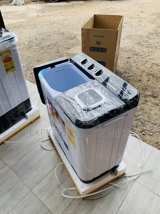 Pearl 7kg Semi-Automatic Twin Tub Washing Machine - 1