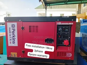 Perkins 18kVA 3-Phase Generator