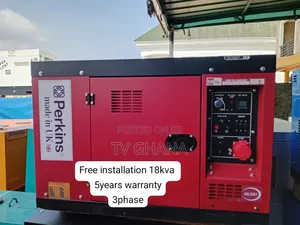 Perkins 18kVA 3-Phase Diesel Generator