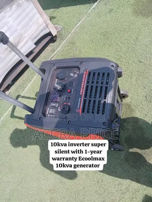Ecoolmax 10kVA Super Silent Inverter Generator with 1-Year Warranty