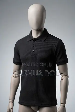 Waffle Polo Shirt