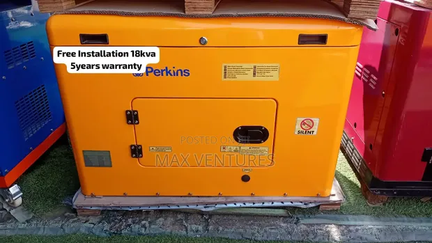 18kVA Perkins Diesel Generator - Brand New - 1