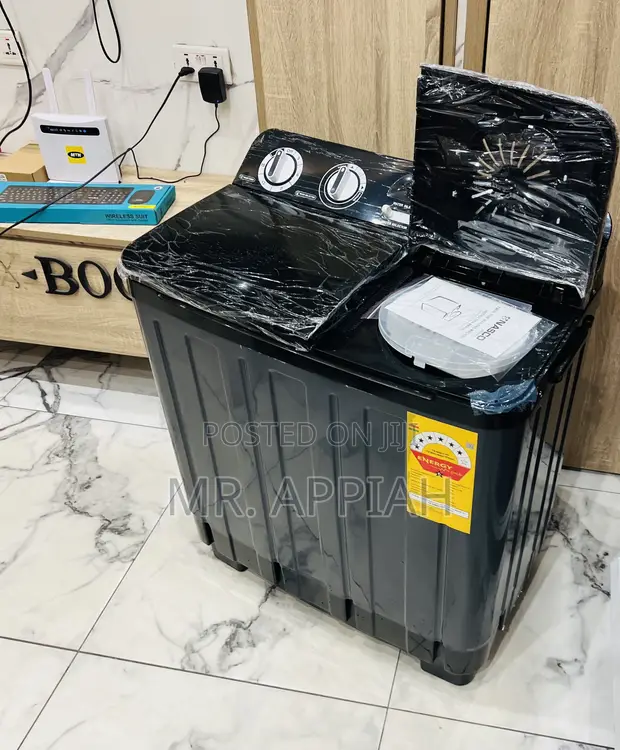 Nasco 7kg Washing Machine - Dark Grey - 1