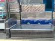 Upholstered Single Bed with Mattress - 1