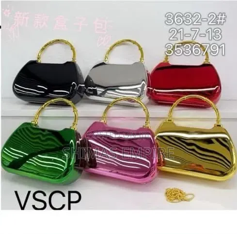 Acrylic Evening Clutch Bag - 1