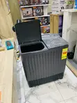 Nasco 11kg Semi-Automatic Washing Machine - Black - 2