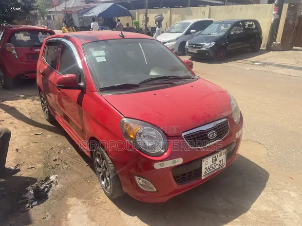 Kia Morning 2012 Red - 1
