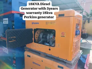 Perkins 18KVA Diesel Generator - 5-Year Warranty